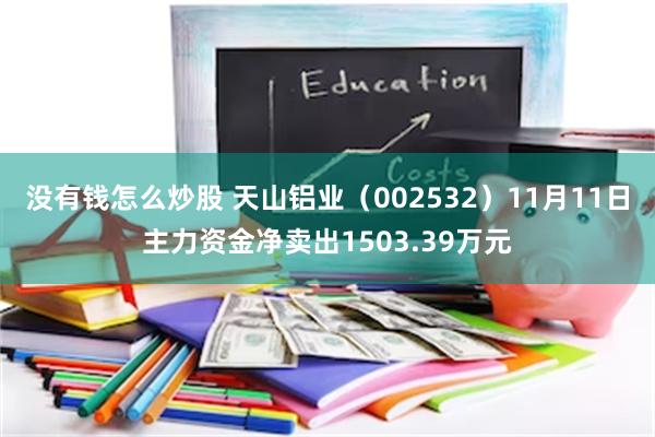 没有钱怎么炒股 天山铝业（002532）11月11日主力资金净卖出1503.39万元