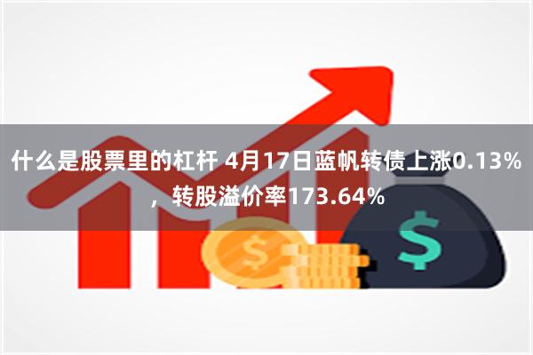 什么是股票里的杠杆 4月17日蓝帆转债上涨0.13%，转股溢价率173.64%
