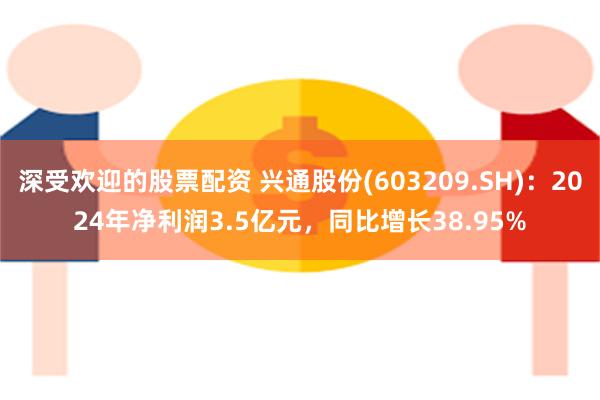 深受欢迎的股票配资 兴通股份(603209.SH)：2024年净利润3.5亿元，同比增长38.95%