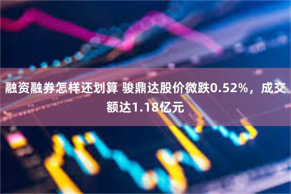 融资融券怎样还划算 骏鼎达股价微跌0.52%，成交额达1.18亿元